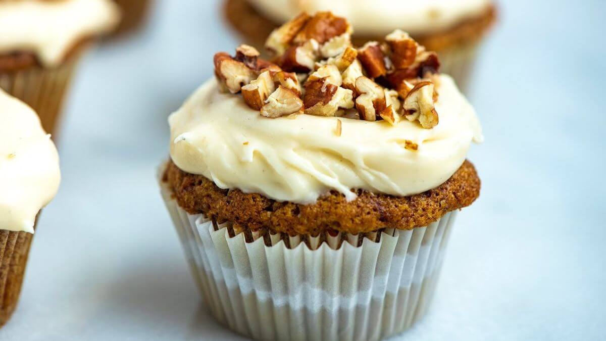 Carrot Cake Cupcakes - Moist & Delicious Recipe