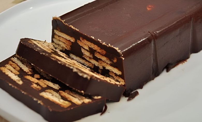 Danish Chocolate Biscuit Cake (Kiksekage)