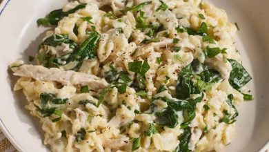 One-Pot Lemon Chicken Orzo - Quick Recipe
